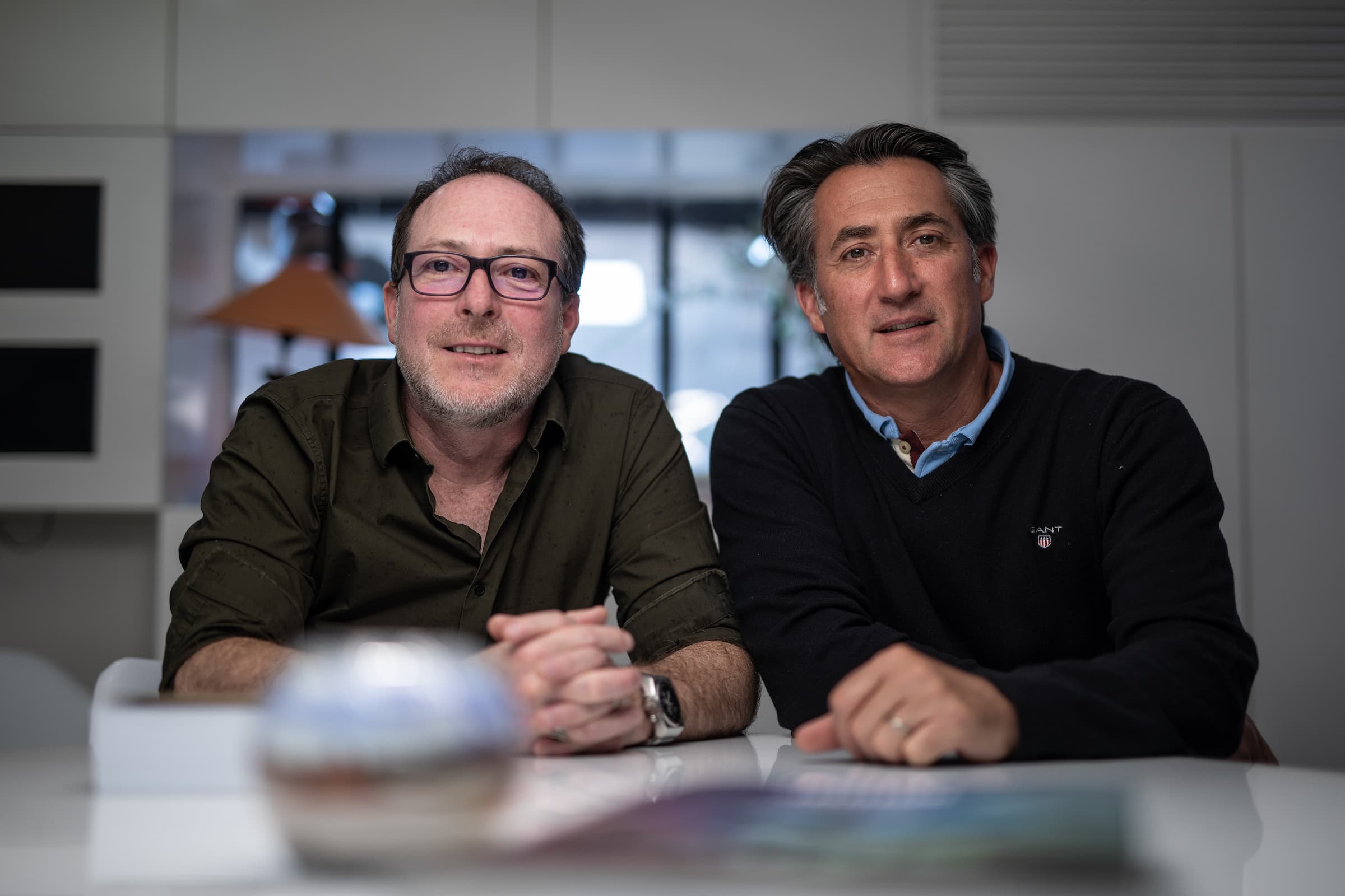 Cédric Fabre et Sébastien Castéra